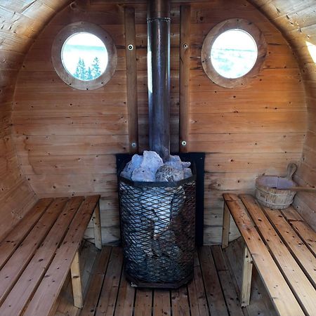 Witowianskie Domki Z Kominkiem, Jacuzzi I Sauna Dzianisz Dış mekan fotoğraf
