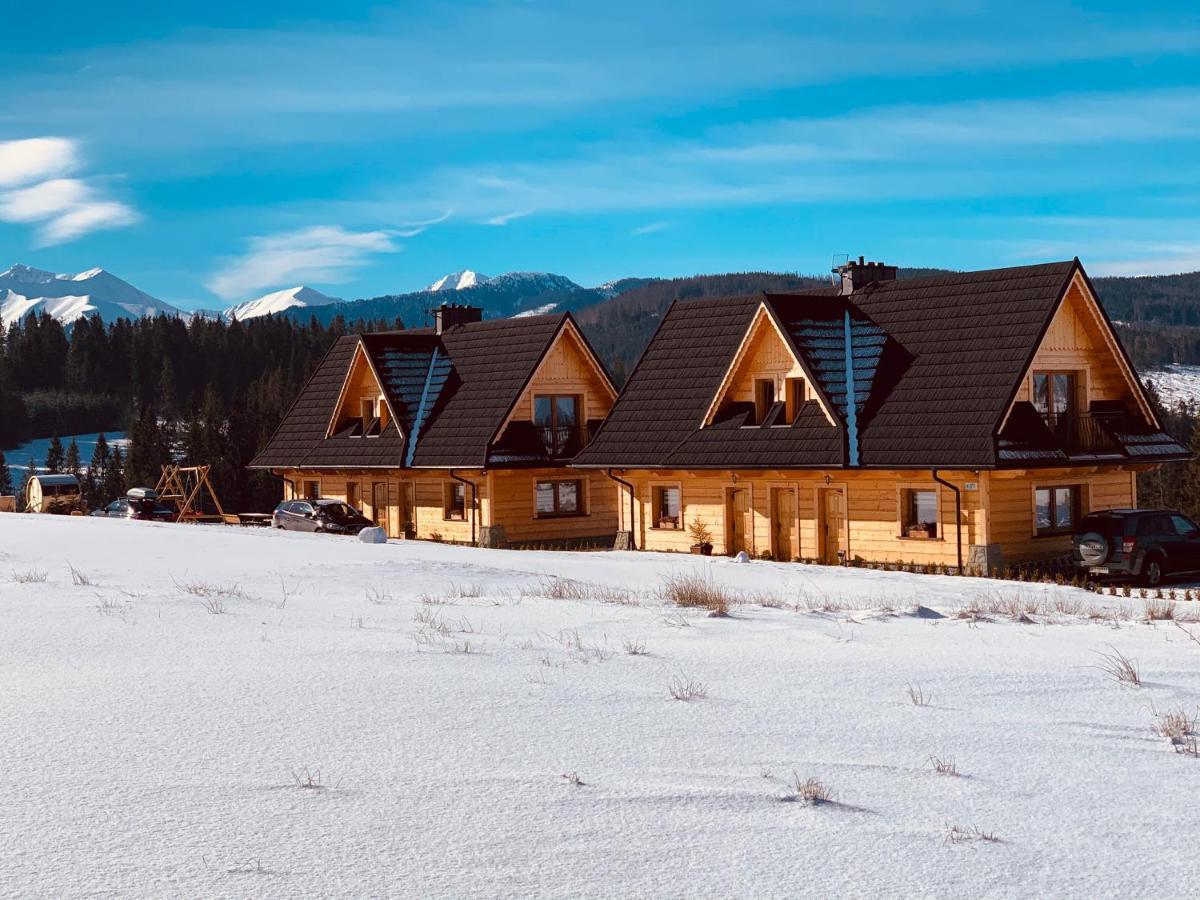 Witowianskie Domki Z Kominkiem, Jacuzzi I Sauna Dzianisz Dış mekan fotoğraf