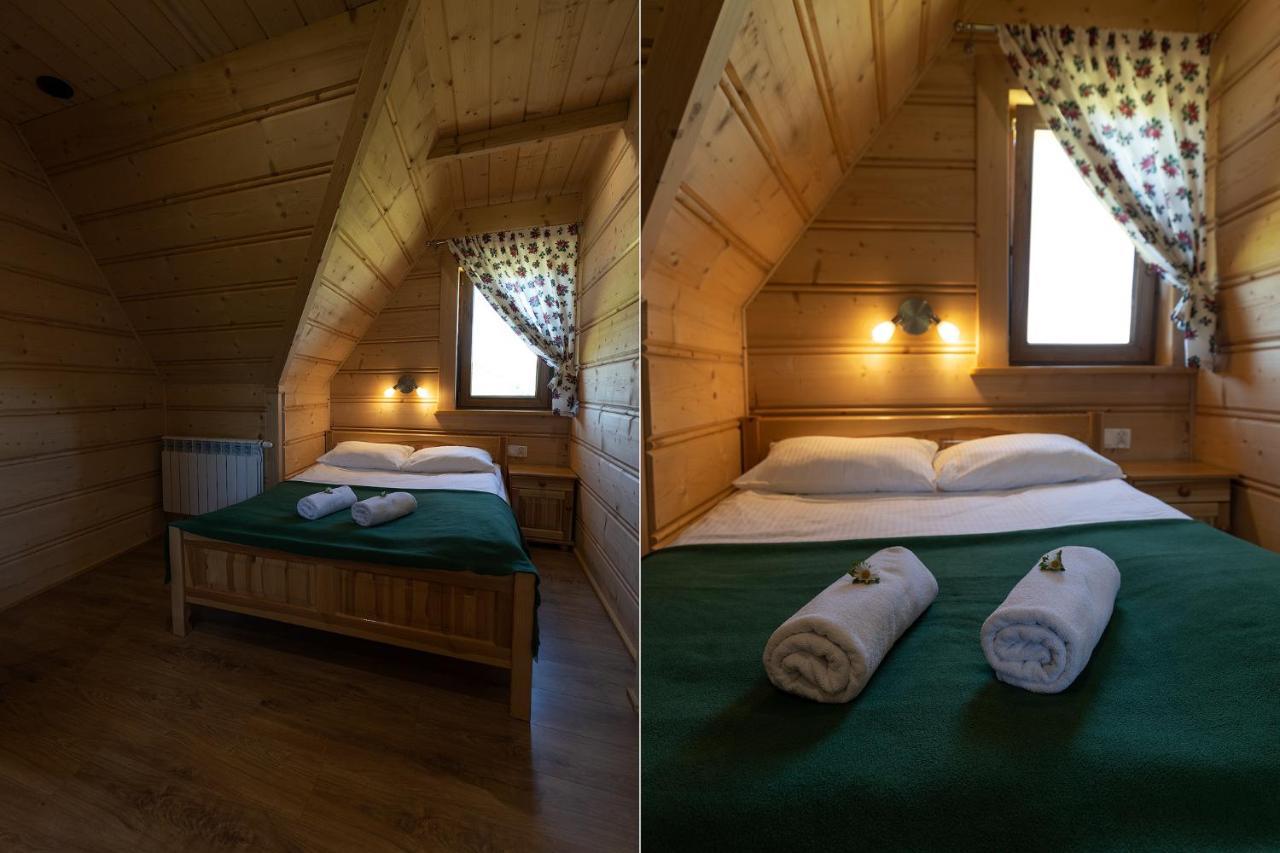 Witowianskie Domki Z Kominkiem, Jacuzzi I Sauna Dzianisz Dış mekan fotoğraf