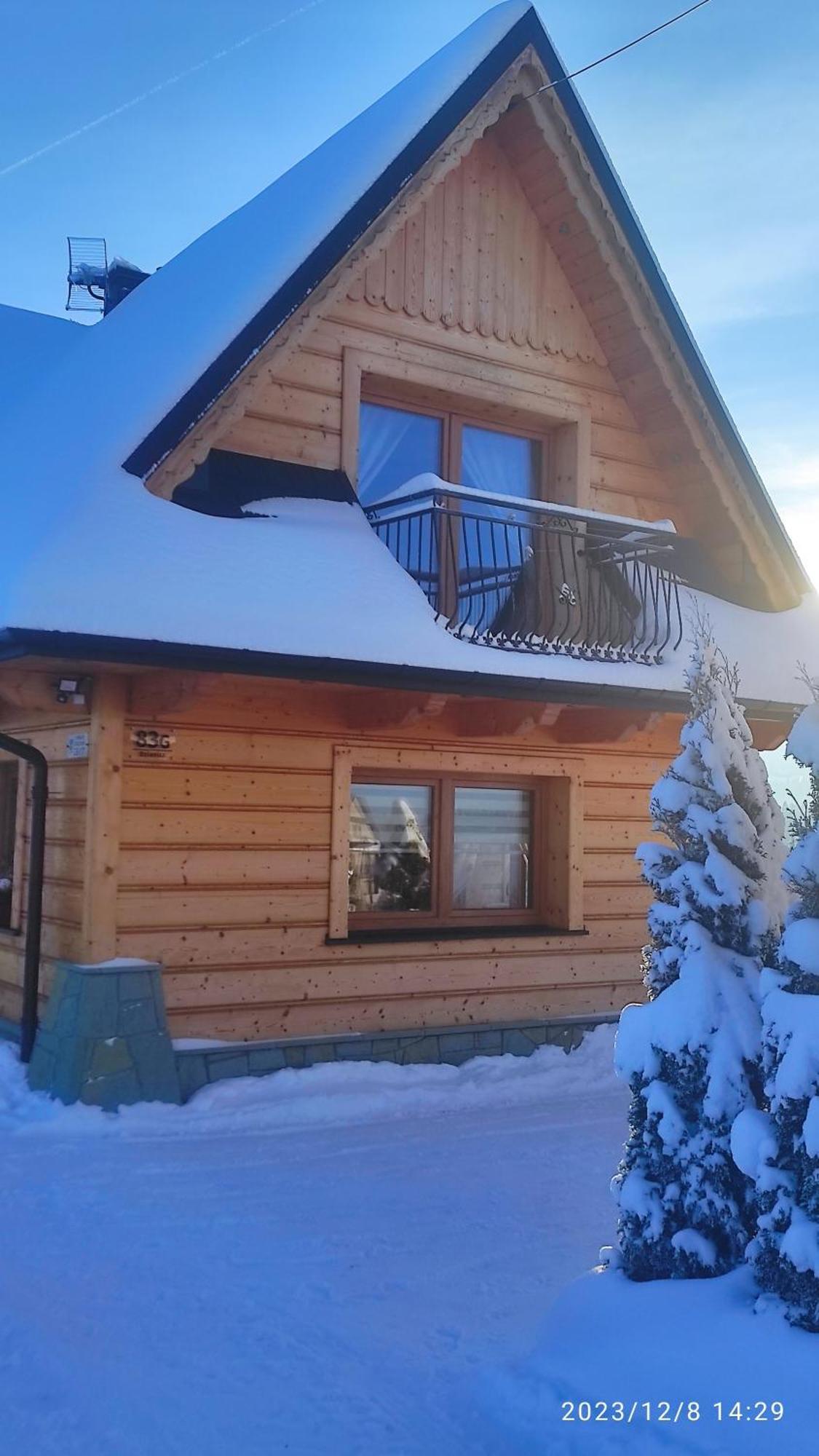 Witowianskie Domki Z Kominkiem, Jacuzzi I Sauna Dzianisz Dış mekan fotoğraf