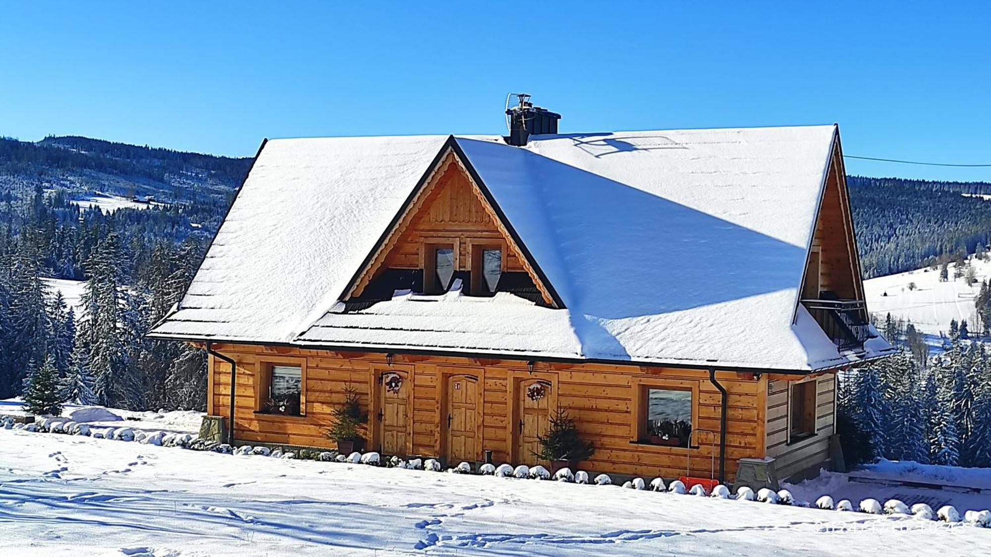 Witowianskie Domki Z Kominkiem, Jacuzzi I Sauna Dzianisz Dış mekan fotoğraf